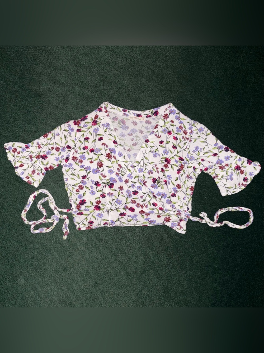 Floral Crop Top